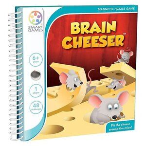 Smart Games -Brain Cheeser- Magnetic Travel Logic Game New Sealed Age 6+
